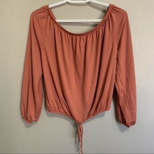 Off the shoulder top